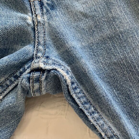 Vintage Arizona jeans light washed distressed Denim Mens 38 x 28 - Picture 7 of 9